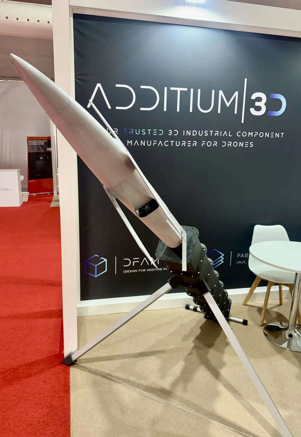 H-WING expuesto en el stand de Additium3D